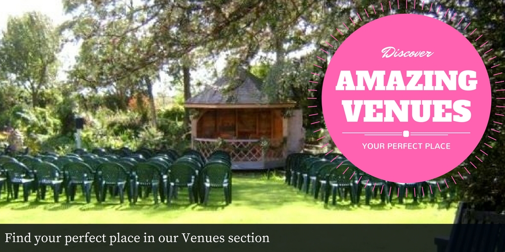 Find your perfect place in our Venues section